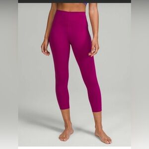 Lululemon InStill High-Rise Crop 23" in Magenta Purple 8